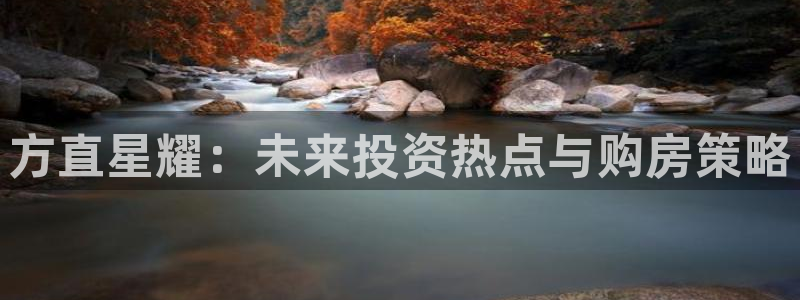 多多28g平台注册入口：方直星耀：未来投资热点与购房策略