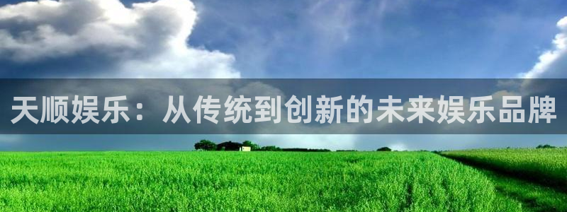 多多28g2体育：天顺娱乐：从传统到创新的未来娱乐品牌